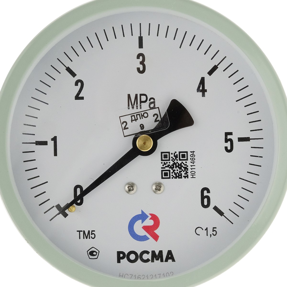 Манометр росма тм 510р м2